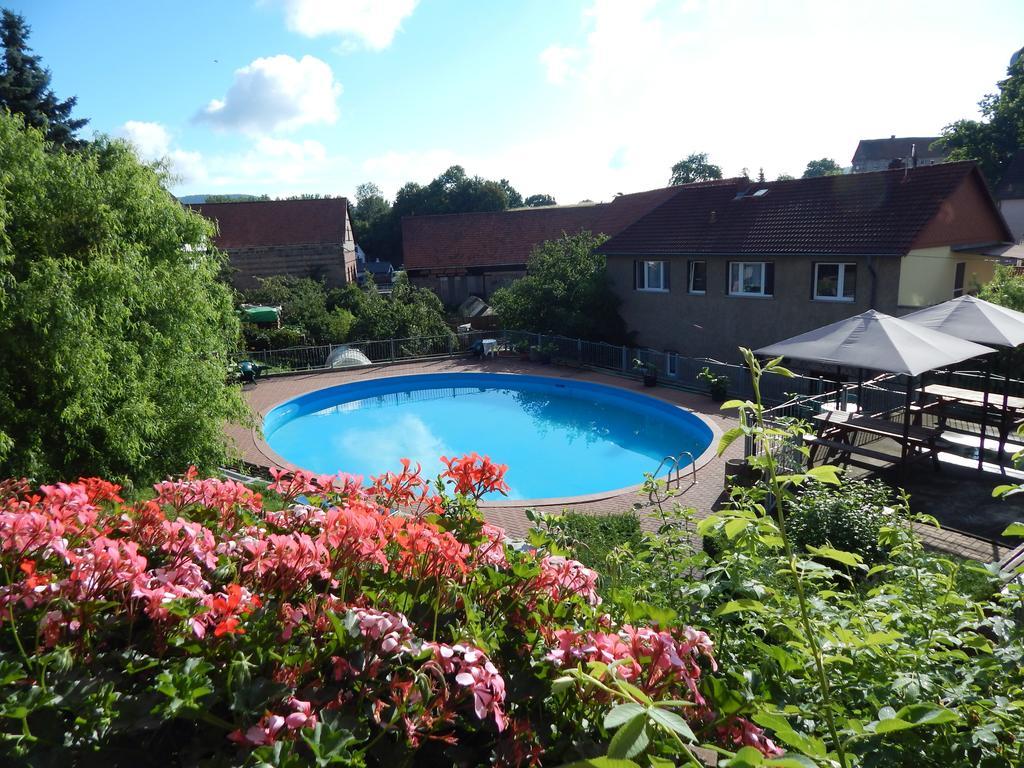 Thueringer Landhotel Edelhof Uhlstädt المظهر الخارجي الصورة